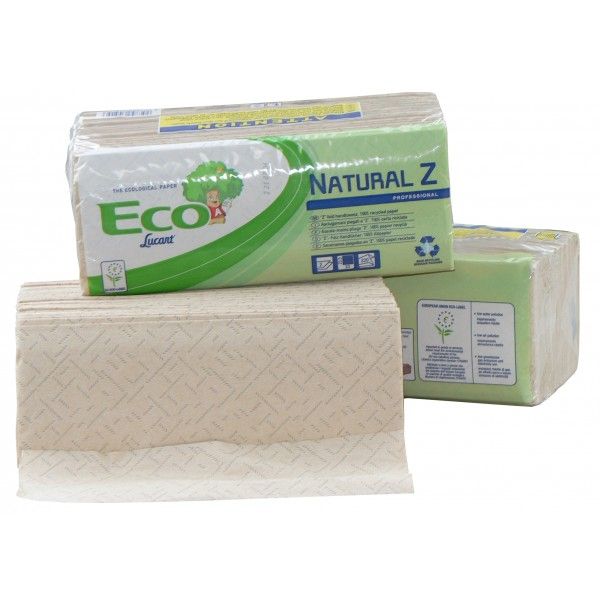 Image of Eco LucArt Natural hajtogatott kéztörlő 2 rétegű