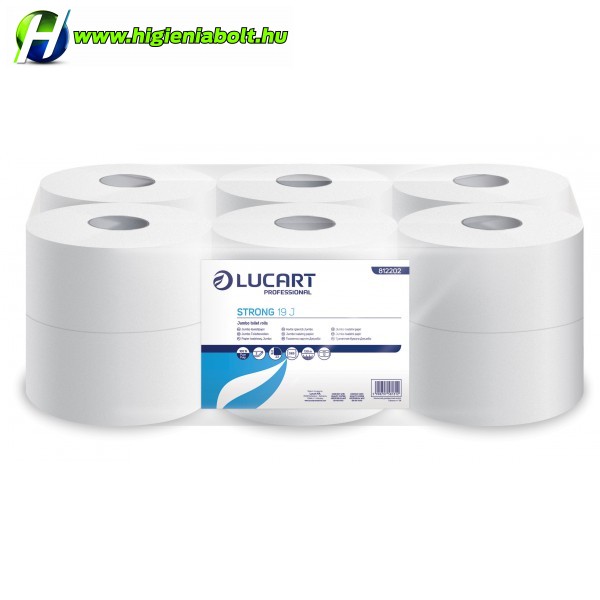 Image of Lucart Strong J hófehér wc papír 19 cm