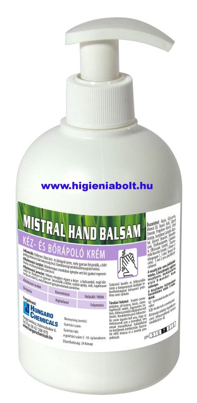 Image of Mistral Hand Balsam Kéz- és bőrápoló krém 500g