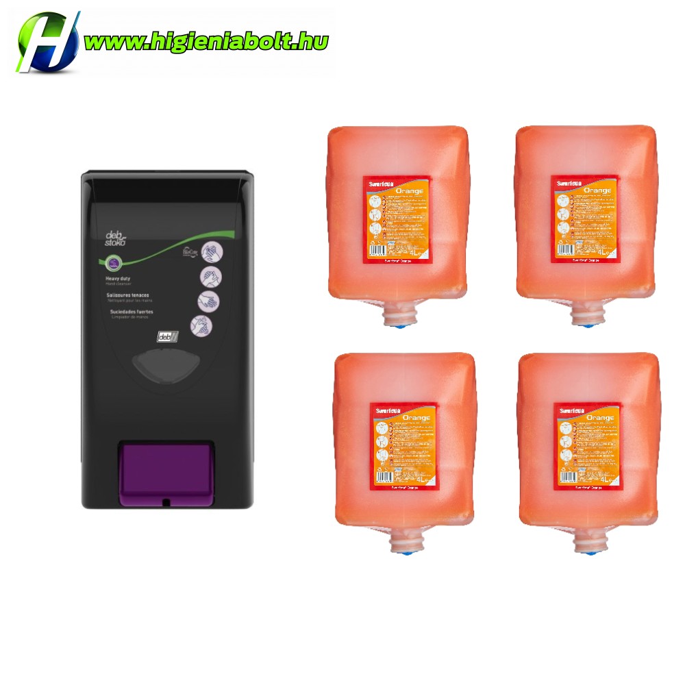 Image of Ipari kéztisztító Deb Swarfega Orange kezdőcsomag